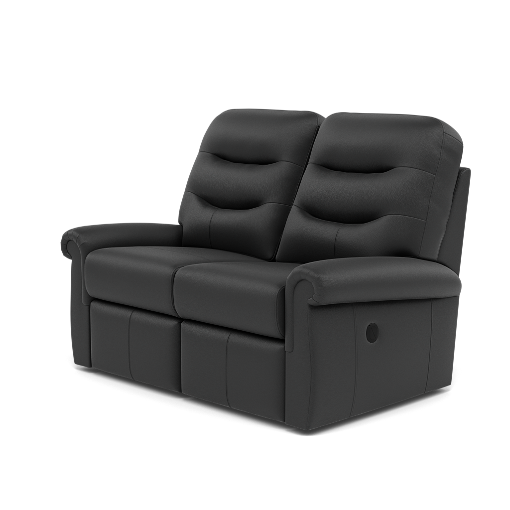 G Plan Holmes 2 Seater Recliner Sofa - 2 Seater Power Recliner Sofa (Left) Grade L - Left Hand Recliner — L852 Cambridge Petrol Blue, gallery image 3