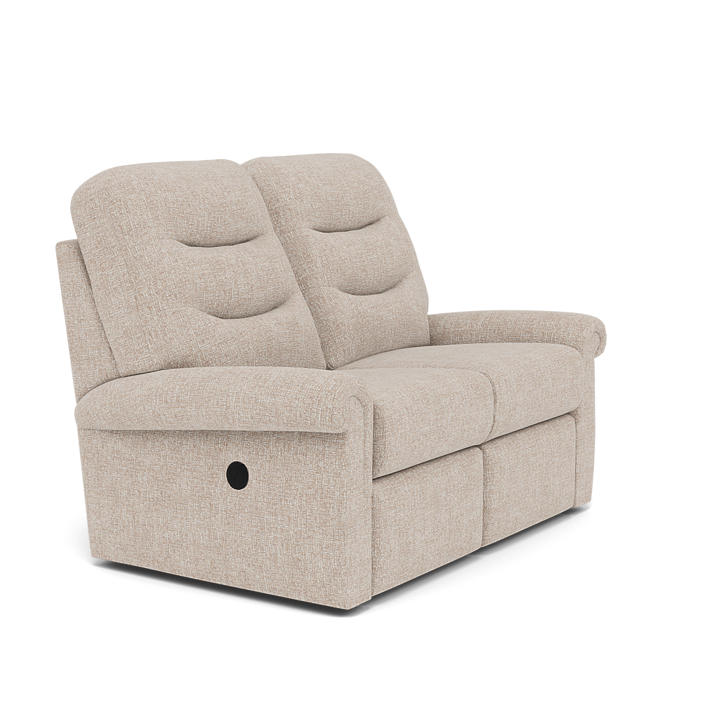 G Plan Holmes 2 Seater Recliner Sofa - 2 Seater Power Recliner Sofa (Left) Grade W - Left Hand Recliner — W002 Loom Shale, gallery image 1