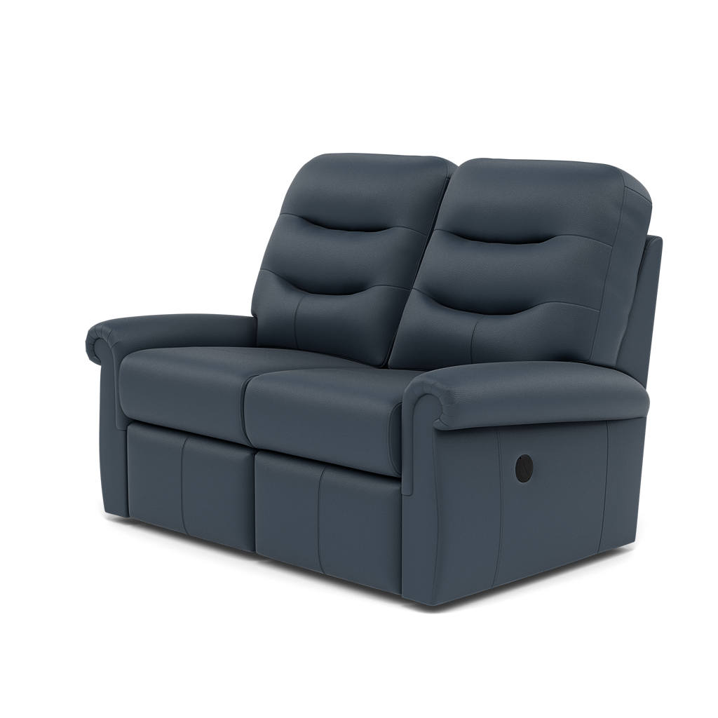 G Plan Holmes 2 Seater Recliner Sofa - 2 Seater Power Recliner Sofa (Right) Grade L - Right Hand Recliner — L851 Cambridge Navy, gallery image 3