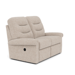 G Plan Holmes 2 Seater Recliner Sofa - 2 Seater Power Recliner Sofa (Right) Grade W - Right Hand Recliner — W002 Loom Shale, gallery image 1