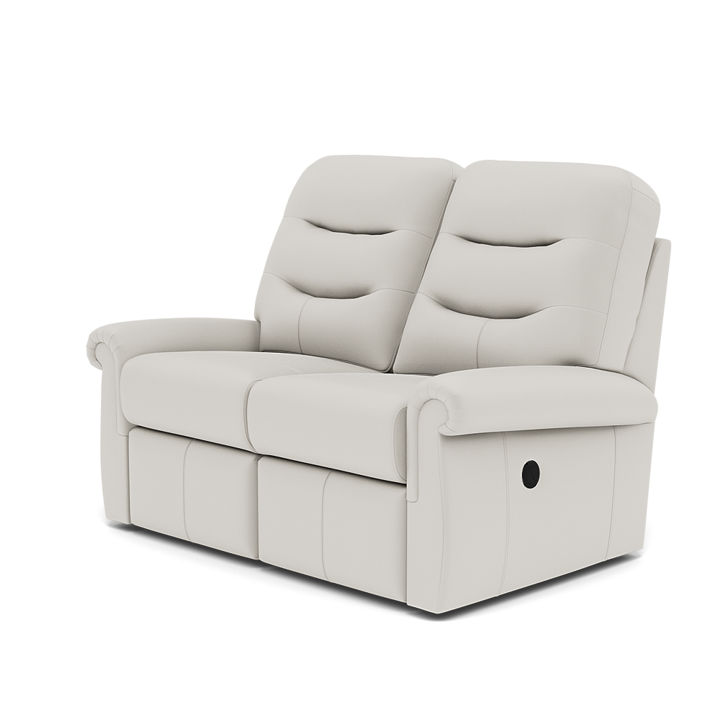 G Plan Holmes 2 Seater Recliner Sofa - 2 Seater Recliner Sofa (Left) Grade L - Left Hand Recliner — L840 Cambridge Chalk, gallery image 3