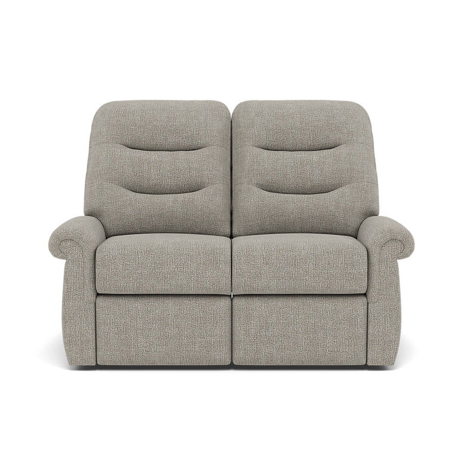 G Plan Holmes 2 Seater Recliner Sofa - 2 Seater Recliner Sofa (Left) Grade W - Left Hand Recliner Sterling Home W001 Loom Smoke 1