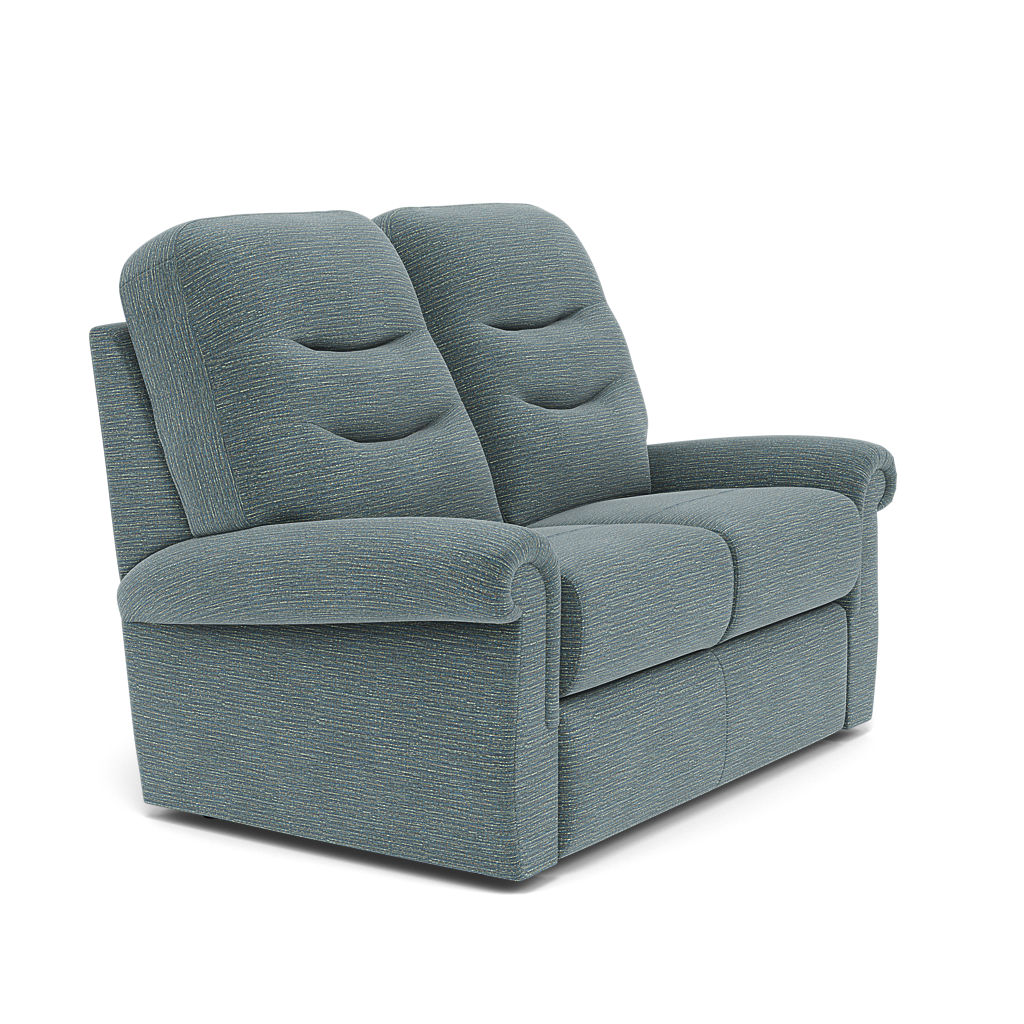 G Plan Holmes 2 Seater Small Sofa - Small 2 Seater Sofa Grade B — B925 Waffle Marine, gallery image 1