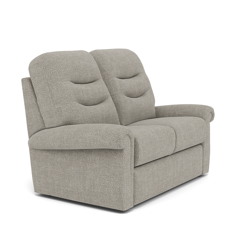 G Plan Holmes 2 Seater Small Sofa - Small 2 Seater Sofa Grade W — W001 Loom Smoke, gallery image 1