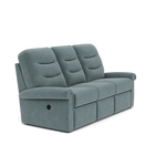 G Plan Holmes 3 Seater Recliner Sofa - 3 Seater Power Recliner Sofa Double Grade B - Power Recliner — B925 Waffle Marine, gallery image 1