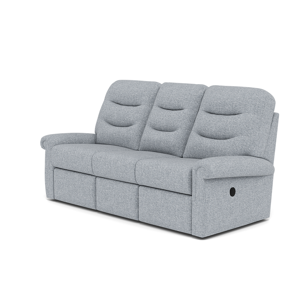 G Plan Holmes 3 Seater Recliner Sofa - 3 Seater Power Recliner Sofa Double Grade B - Power Recliner — B932 Beach Duck Egg, gallery image 3