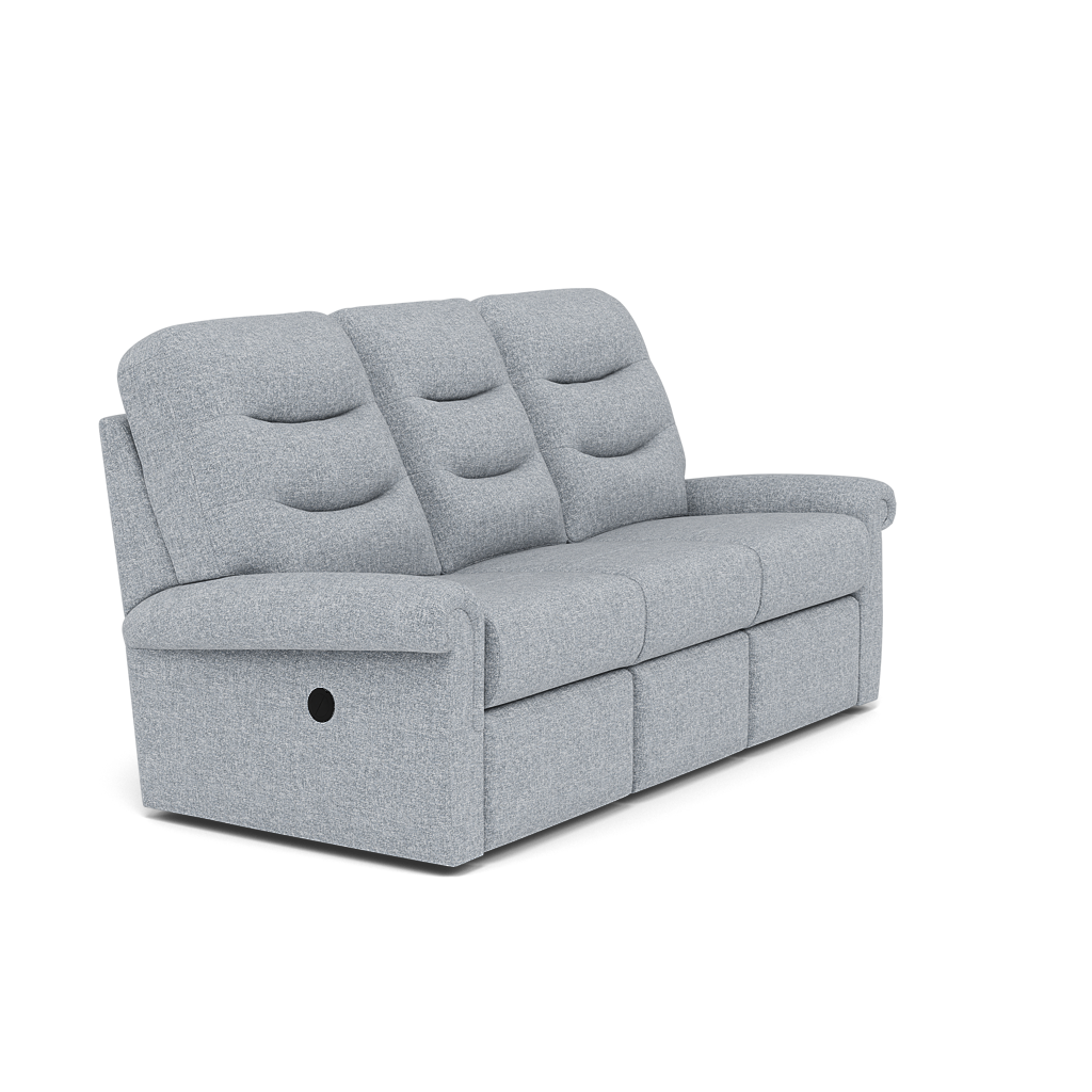 G Plan Holmes 3 Seater Recliner Sofa - 3 Seater Power Recliner Sofa Double Grade B - Power Recliner — B932 Beach Duck Egg, gallery image 1