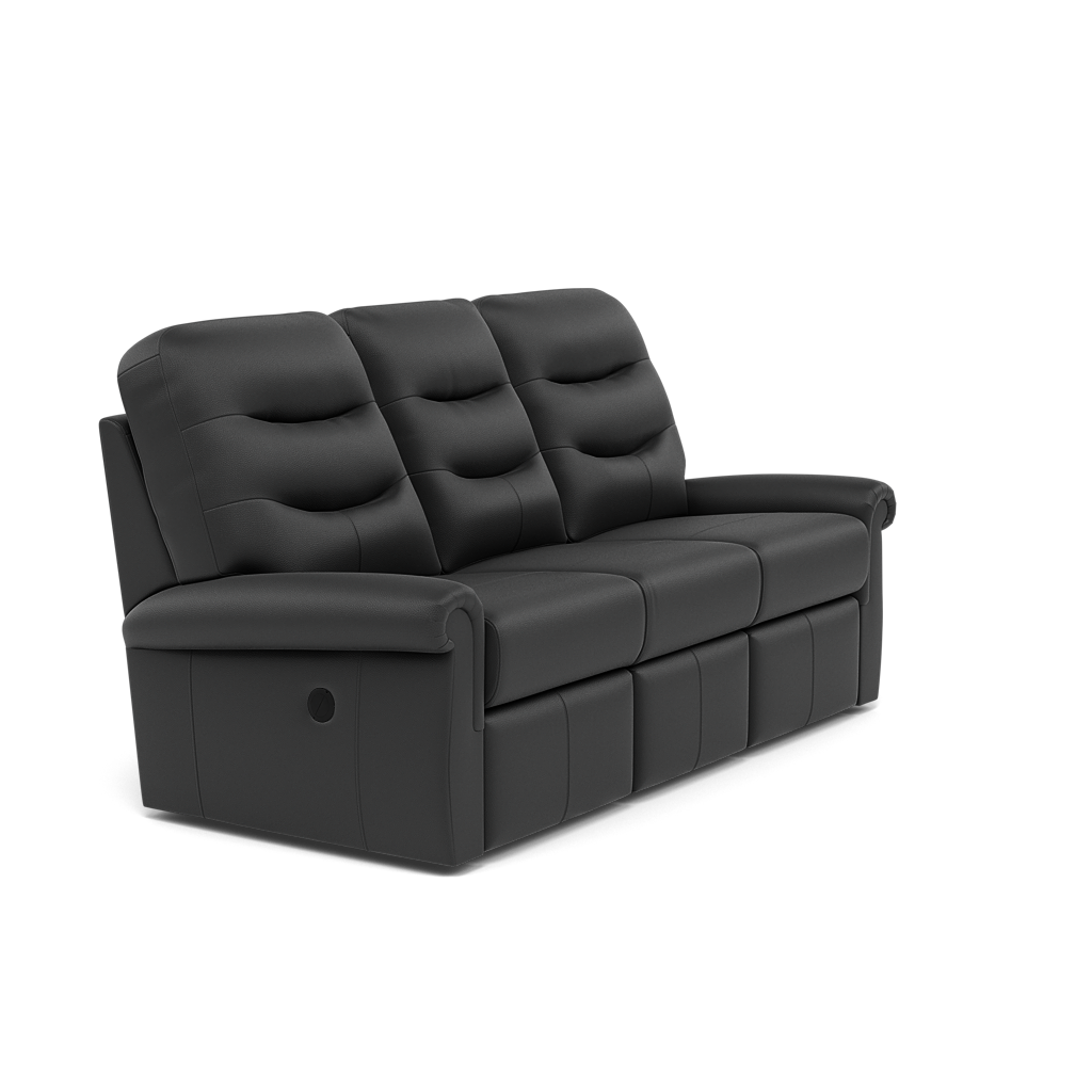 G Plan Holmes 3 Seater Recliner Sofa - 3 Seater Power Recliner Sofa (Left) Grade L - Left Hand Recliner — L852 Cambridge Petrol Blue, gallery image 1