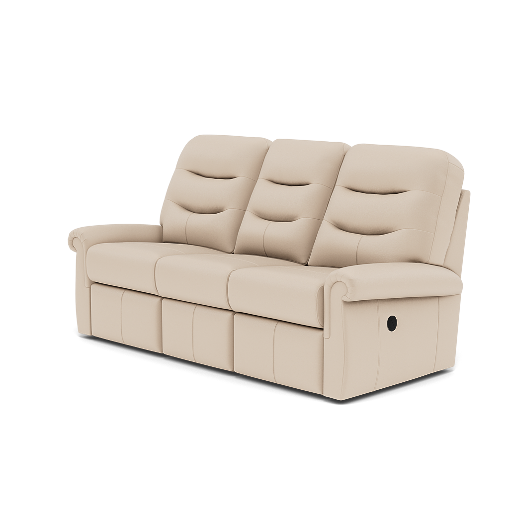 G Plan Holmes 3 Seater Recliner Sofa - 3 Seater Power Recliner Sofa (Right) Grade L - Right Hand Recliner — L843 Cambridge Stone, gallery image 3