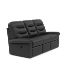 G Plan Holmes 3 Seater Recliner Sofa - 3 Seater Recliner Sofa (Left) Grade L - Left Hand Recliner — L852 Cambridge Petrol Blue, gallery image 1