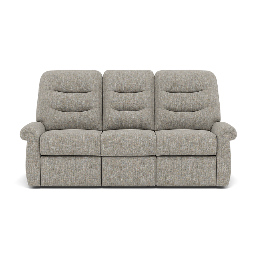G Plan Holmes 3 Seater Recliner Sofa - 3 Seater Recliner Sofa (Left) Grade W - Left Hand Recliner Sterling Home W001 Loom Smoke 1