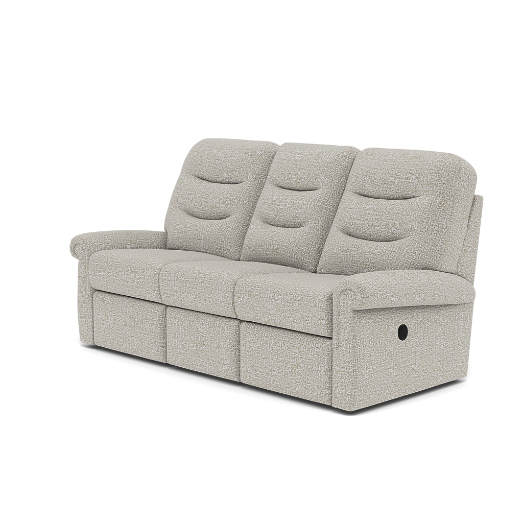 G Plan Holmes 3 Seater Recliner Sofa - 3 Seater Recliner Sofa (Right) Grade B - Right Hand Recliner — B102 Shore Oatmeal, gallery image 3