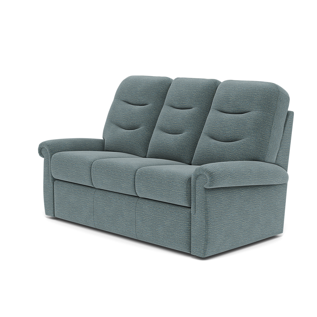 G Plan Holmes 3 Seater Small Sofa - Small 3 Seater Sofa Grade B — B925 Waffle Marine, gallery image 3