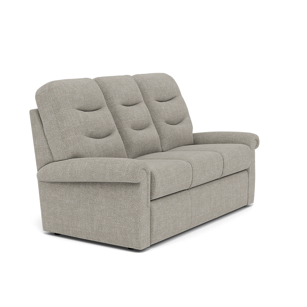 G Plan Holmes 3 Seater Small Sofa - Small 3 Seater Sofa Grade W — W001 Loom Smoke, gallery image 1