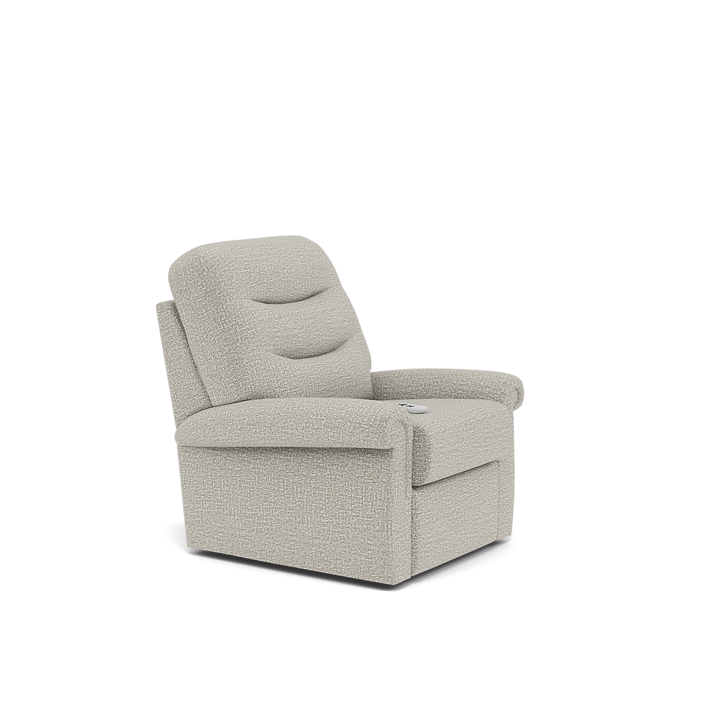 G Plan Holmes Elevate Recliner Armchair - Dual Motor Elevate Standard Recliner Grade B — B102 Shore Oatmeal, gallery image 1