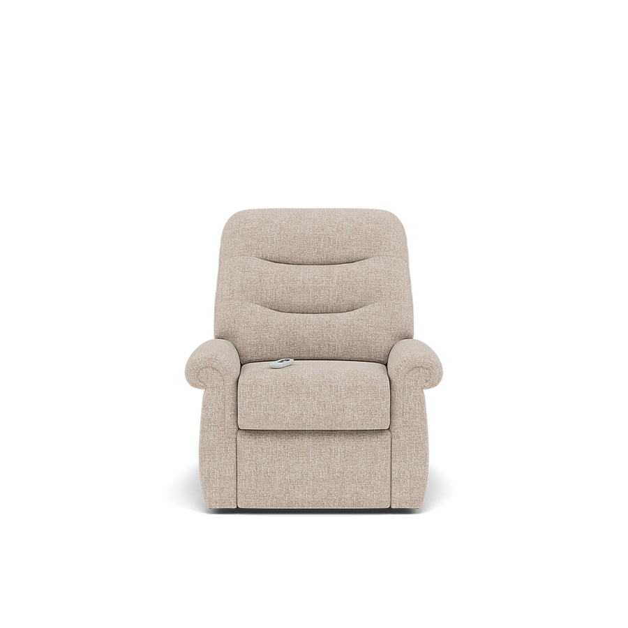 G Plan Holmes Elevate Recliner Armchair - Dual Motor Elevate Standard Recliner Grade W Armchairs Sterling Home W002 Loom Shale 2