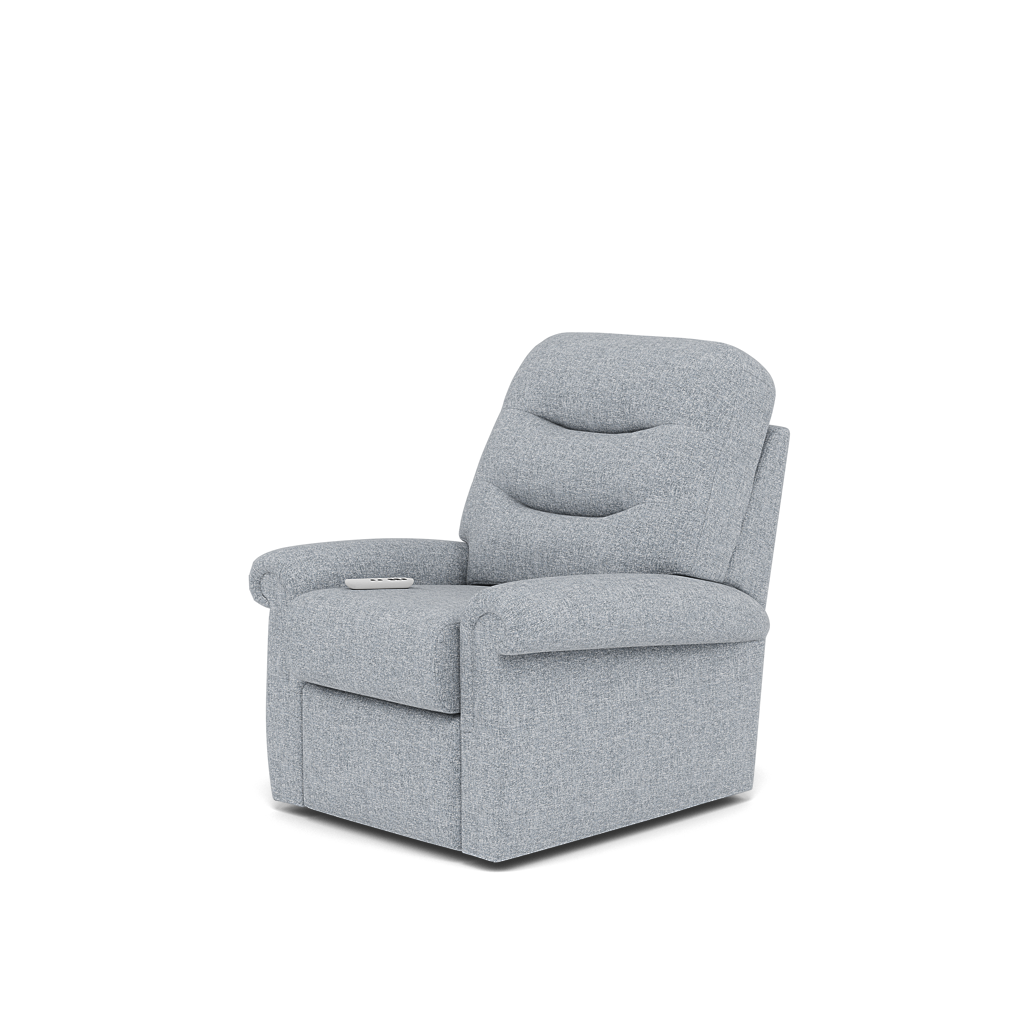 G Plan Holmes Elevate Small Recliner Armchair - Dual Motor Elevate Small Recliner Grade B — B932 Beach Duck Egg, gallery image 3