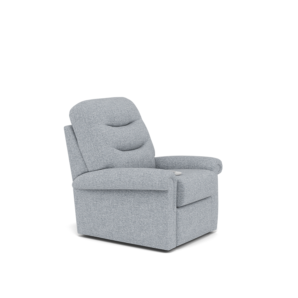 G Plan Holmes Elevate Small Recliner Armchair - Dual Motor Elevate Small Recliner Grade B — B932 Beach Duck Egg, gallery image 1