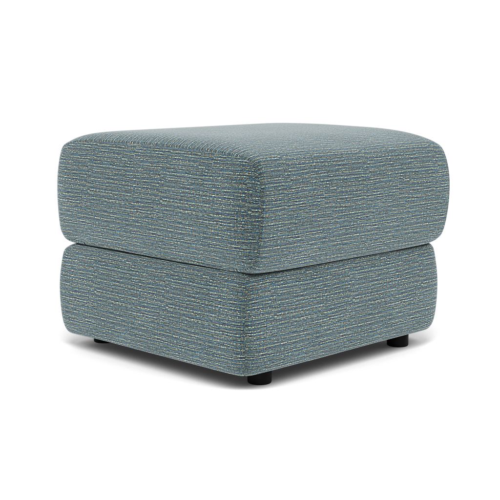 G Plan Holmes Footstool - Foootstool Grade B — B925 Waffle Marine, gallery image 3