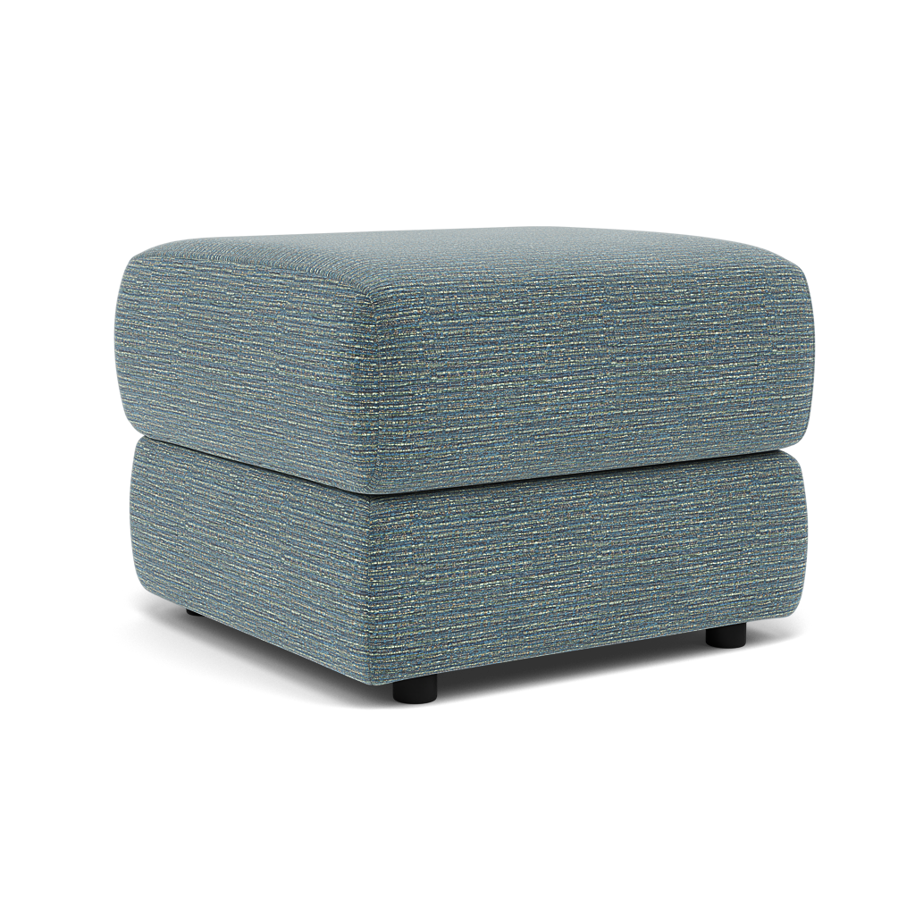 G Plan Holmes Footstool - Foootstool Grade B — B925 Waffle Marine, gallery image 1