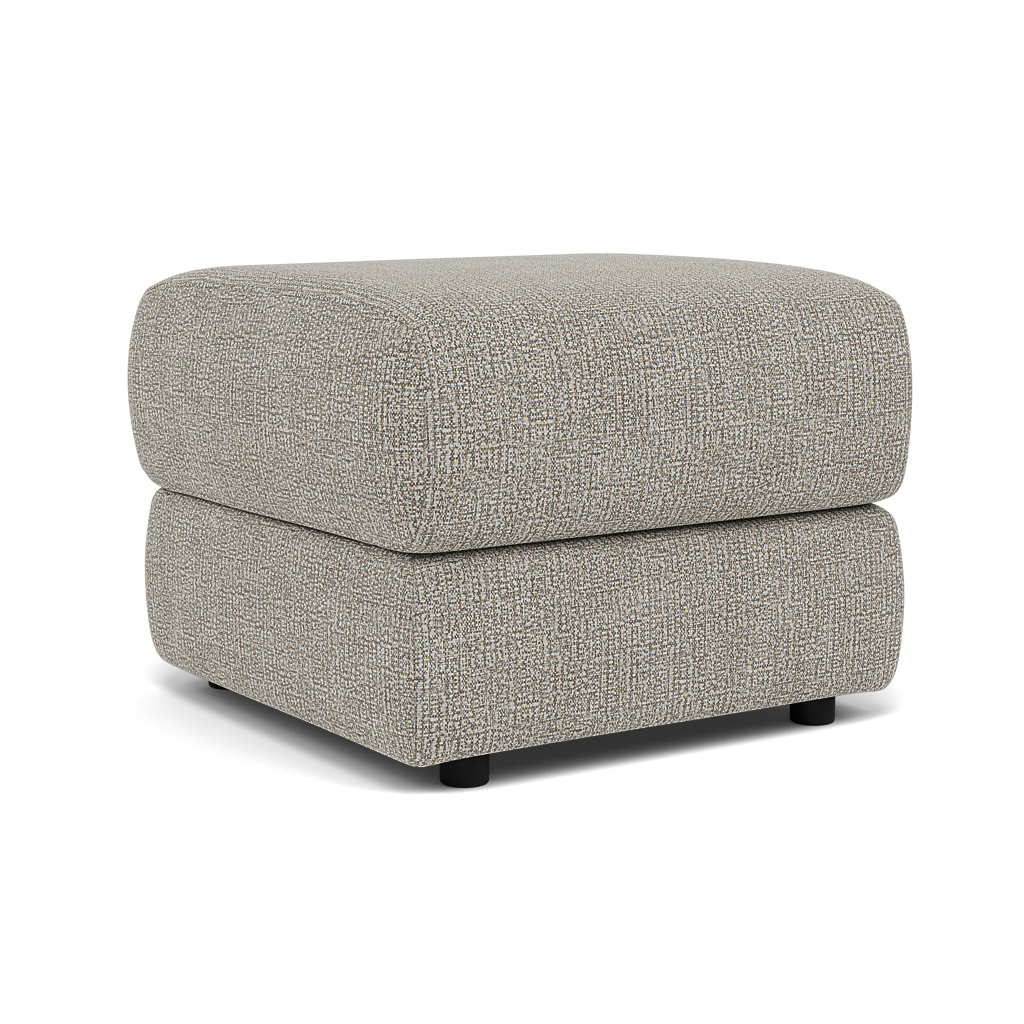 G Plan Holmes Footstool - Footstool Grade W — W001 Loom Smoke, gallery image 1