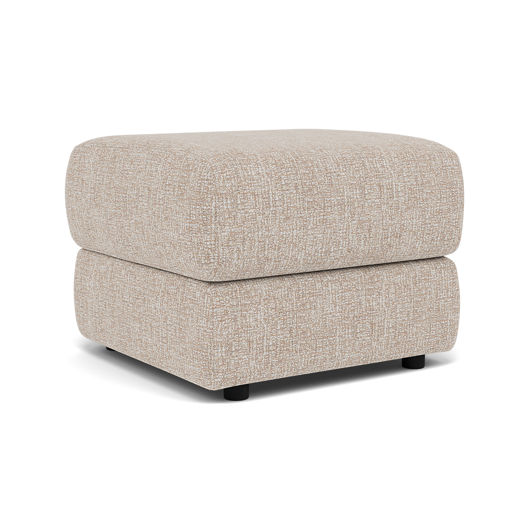 G Plan Holmes Footstool - Footstool Grade W — W002 Loom Shale, gallery image 1
