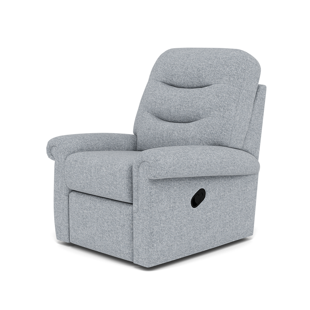 G Plan Holmes Recliner Armchair - Manual Recliner Chair Grade B - Manual Recliner — B932 Beach Duck Egg, gallery image 3