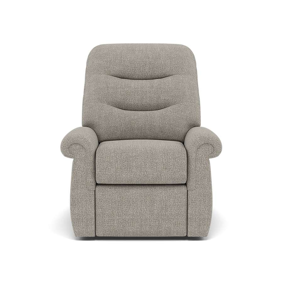G Plan Holmes Recliner Armchair - Manual Recliner Chair Grade W - Manual Recliner Armchairs Sterling Home W001 Loom Smoke 1
