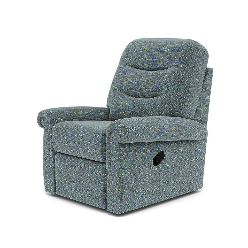 G Plan Holmes Recliner Armchair - Power Recliner Chair Grade B - Power Recliner — B925 Waffle Marine, gallery image 3
