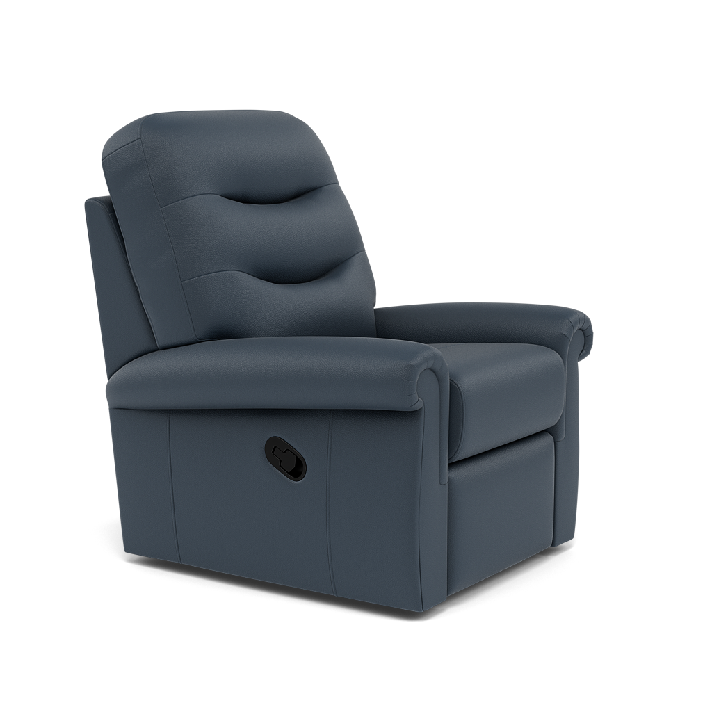 G Plan Holmes Recliner Armchair - Power Recliner Chair Grade L - Power Recliner — L851 Cambridge Navy, gallery image 1