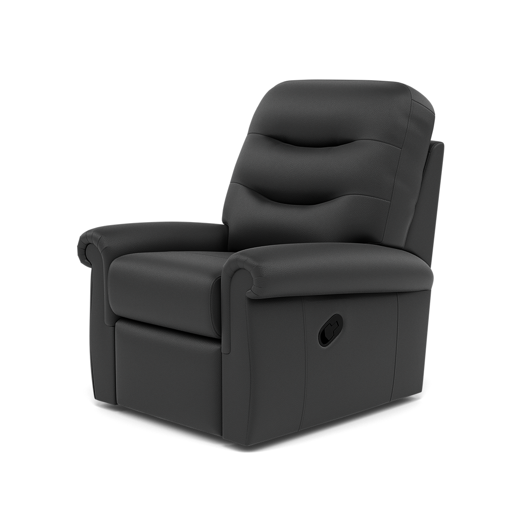 G Plan Holmes Recliner Armchair - Power Recliner Chair Grade L - Power Recliner — L852 Cambridge Petrol Blue, gallery image 3