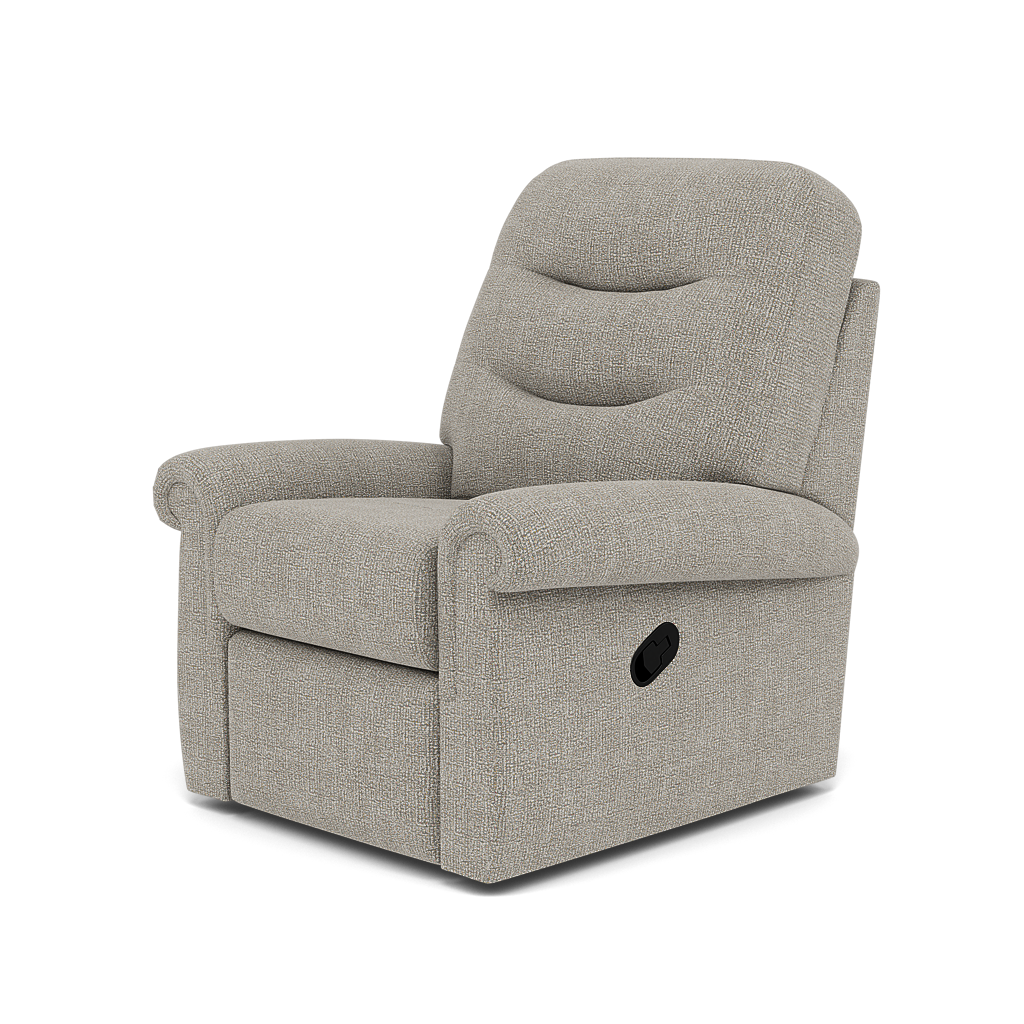 G Plan Holmes Recliner Armchair - Power Recliner Chair Grade W - Power Recliner — W001 Loom Smoke, gallery image 3