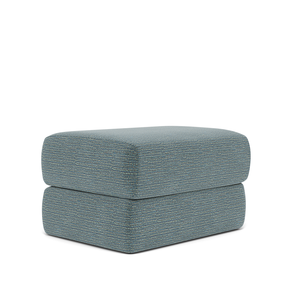 G Plan Holmes Storage Footstool - Storage Footstool Grade B — B925 Waffle Marine, gallery image 3