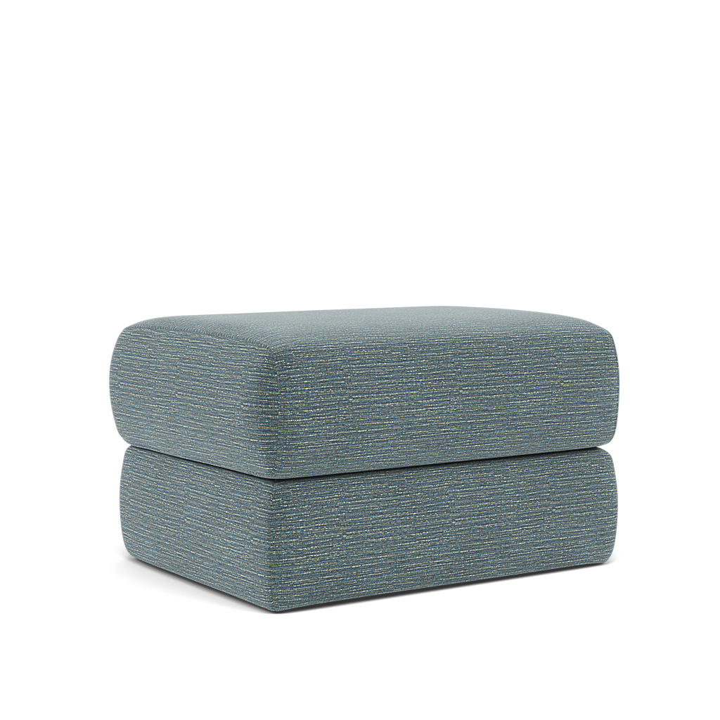 G Plan Holmes Storage Footstool - Storage Footstool Grade B — B925 Waffle Marine, gallery image 1