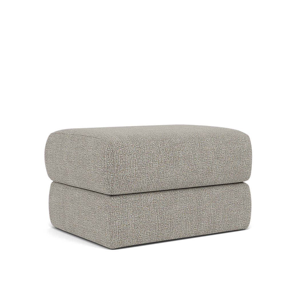 G Plan Holmes Storage Footstool - Storage Footstool Grade W — W001 Loom Smoke, gallery image 1