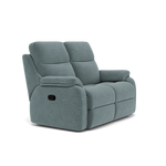 G Plan Kingsbury 2 Seater Recliner Sofa - 2 Seater Manual Double Recliner Grade B - Manual Recliner — B925 Waffle Marine, gallery image 1