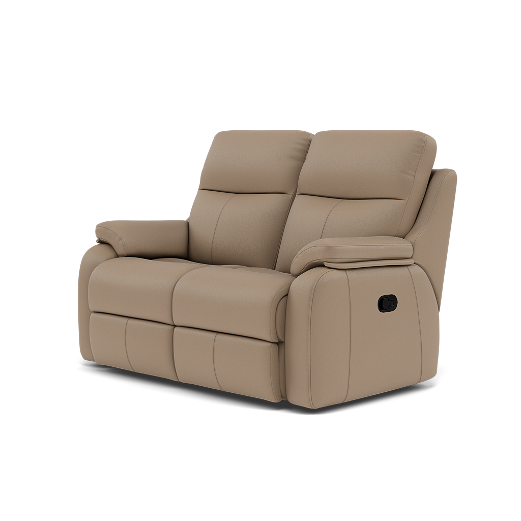 G Plan Kingsbury 2 Seater Recliner Sofa - 2 Seater Manual Double Recliner Grade L - Manual Recliner — L846 Cambridge Taupe, gallery image 3