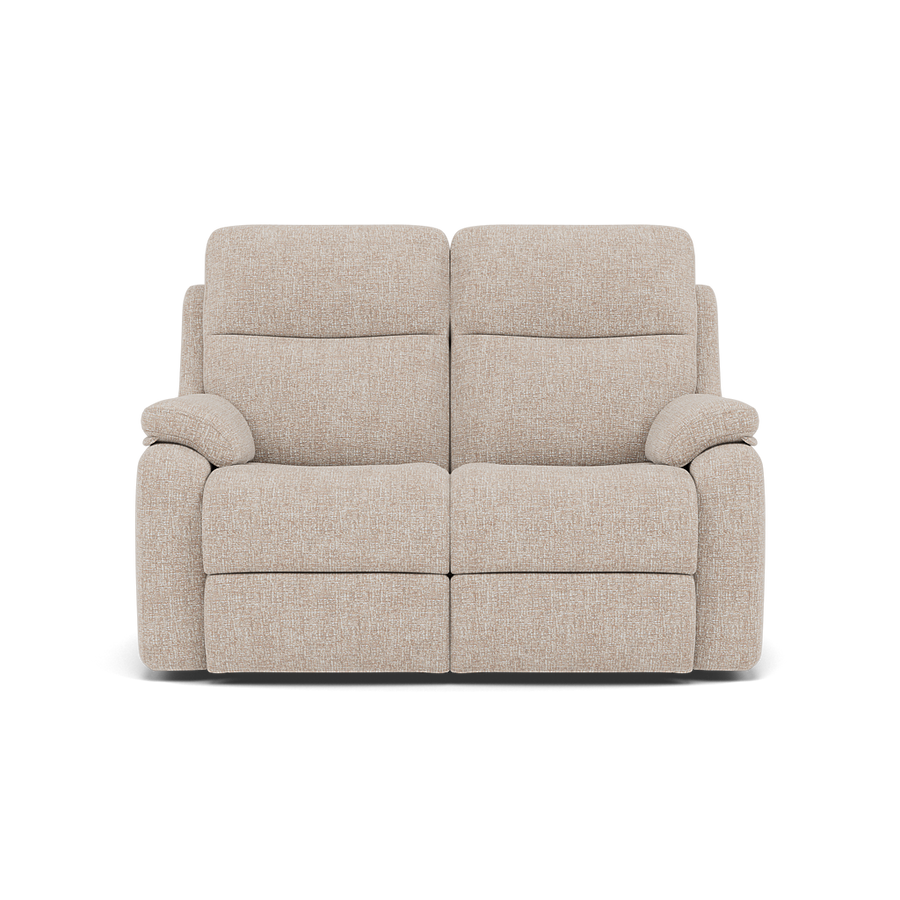 G Plan Kingsbury 2 Seater Recliner Sofa - 2 Seater Manual Double Recliner Grade W - Manual Recliner Sterling Home W002 Loom Shale 2