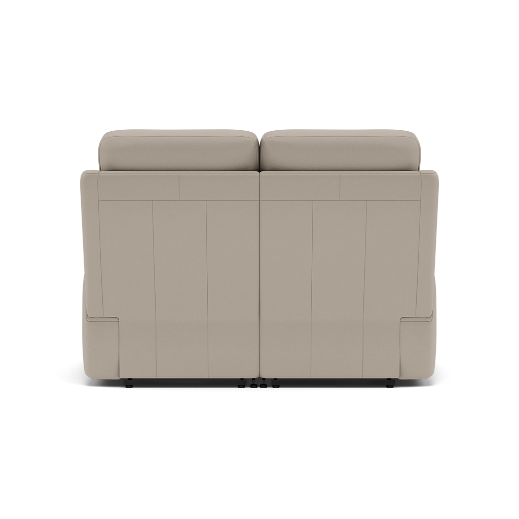 G Plan Kingsbury 2 Seater Recliner Sofa - 2 Seater Power Double Recliner Headrest + Lumbar with USB Grade H - Power with Power Headrest, Lumbar & USB — H002 Oxford Putty, gallery image 2
