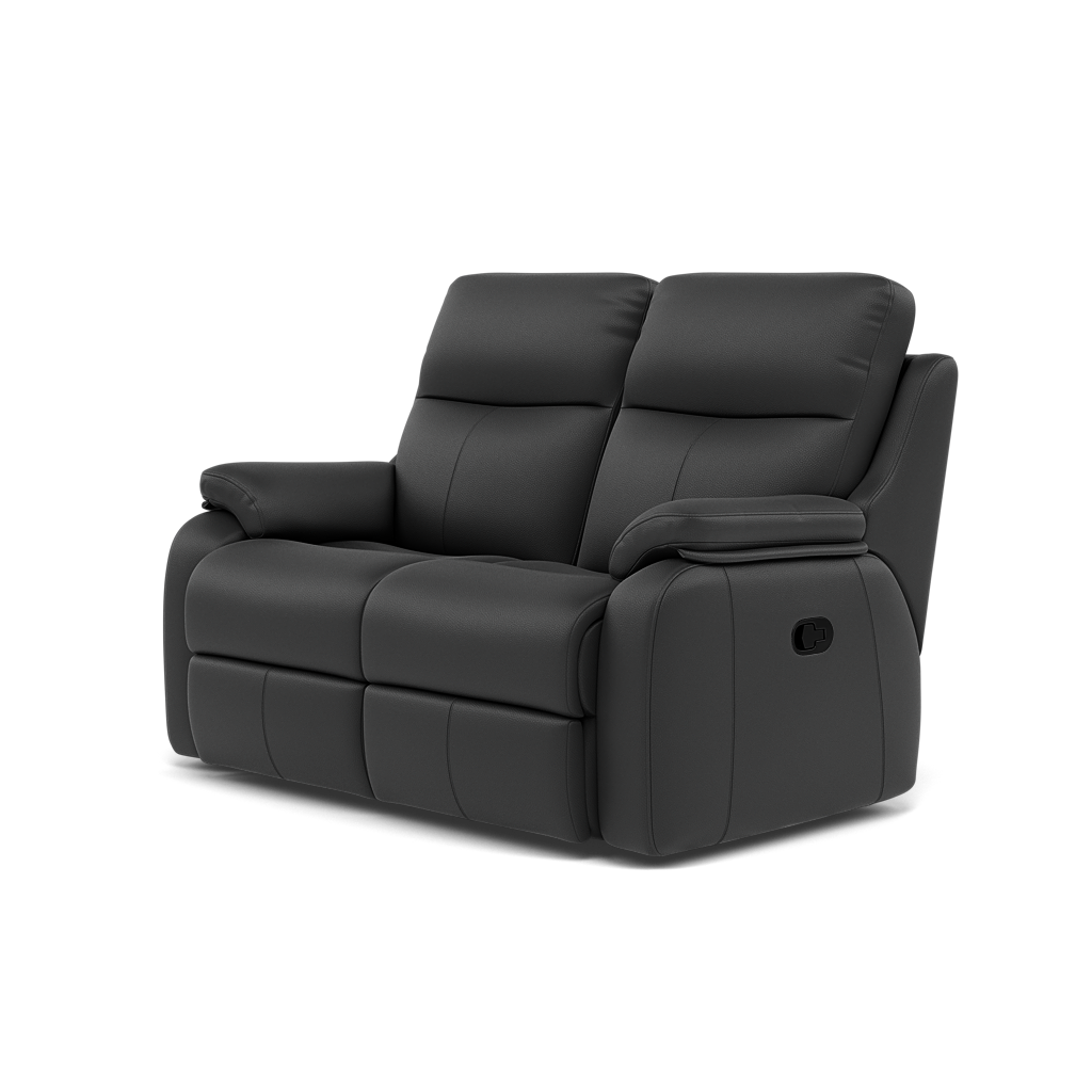 G Plan Kingsbury 2 Seater Recliner Sofa - 2 Seater Power Double Recliner Headrest + Lumbar with USB Grade L - Power with Power Headrest, Lumbar & USB — L852 Cambridge Petrol Blue, gallery image 3