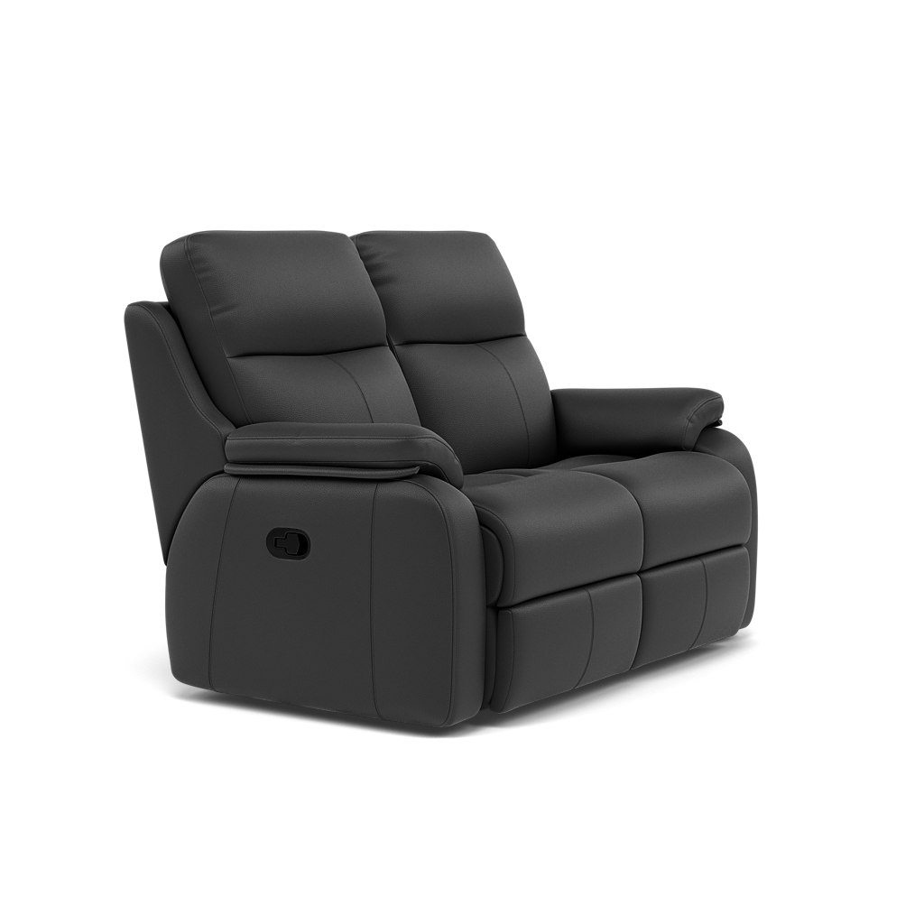 G Plan Kingsbury 2 Seater Recliner Sofa - 2 Seater Power Double Recliner Headrest + Lumbar with USB Grade L - Power with Power Headrest, Lumbar & USB — L852 Cambridge Petrol Blue, gallery image 1