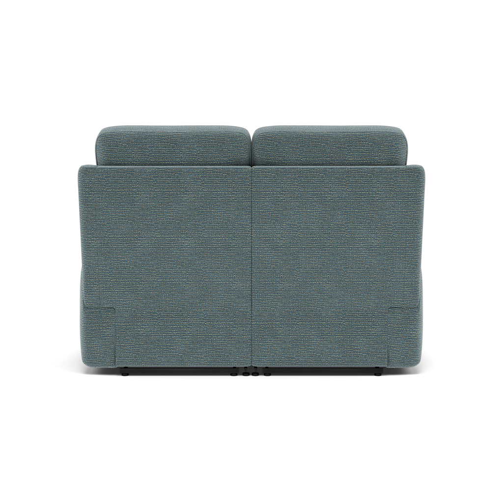 G Plan Kingsbury 2 Seater Recliner Sofa - 2 Seater Power Double Recliner with USB Grade B - Power Recliner with USB — B925 Waffle Marine, gallery image 2