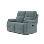 G Plan Kingsbury 2 Seater Recliner Sofa - 2 Seater Power Double Recliner with USB Grade B - Power Recliner with USB — B925 Waffle Marine, gallery image 3