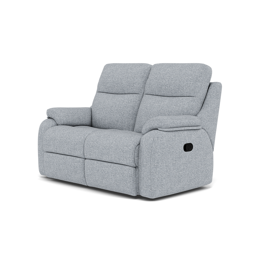 G Plan Kingsbury 2 Seater Recliner Sofa - 2 Seater Power Double Recliner with USB Grade B - Power Recliner with USB — B932 Beach Duck Egg, gallery image 3