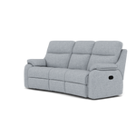 G Plan Kingsbury 3 Seater Curved Recliner Sofa - 3 Seater Power Recliner Curved Sofa Headrest + Lumbar with USB Grade B - Power with Power Headrest, Lumbar & USB — B932 Beach Duck Egg, gallery image 3