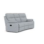 G Plan Kingsbury 3 Seater Curved Recliner Sofa - 3 Seater Power Recliner Curved Sofa Headrest + Lumbar with USB Grade B - Power with Power Headrest, Lumbar & USB — B932 Beach Duck Egg, gallery image 1