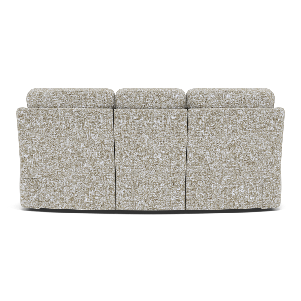 G Plan Kingsbury 3 Seater Curved Sofa - 3 Seater Curved Sofa Grade B — B102 Shore Oatmeal, gallery image 2