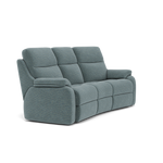 G Plan Kingsbury 3 Seater Curved Sofa - 3 Seater Curved Sofa Grade B — B925 Waffle Marine, gallery image 1