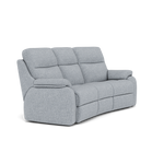 G Plan Kingsbury 3 Seater Curved Sofa - 3 Seater Curved Sofa Grade B — B932 Beach Duck Egg, gallery image 1