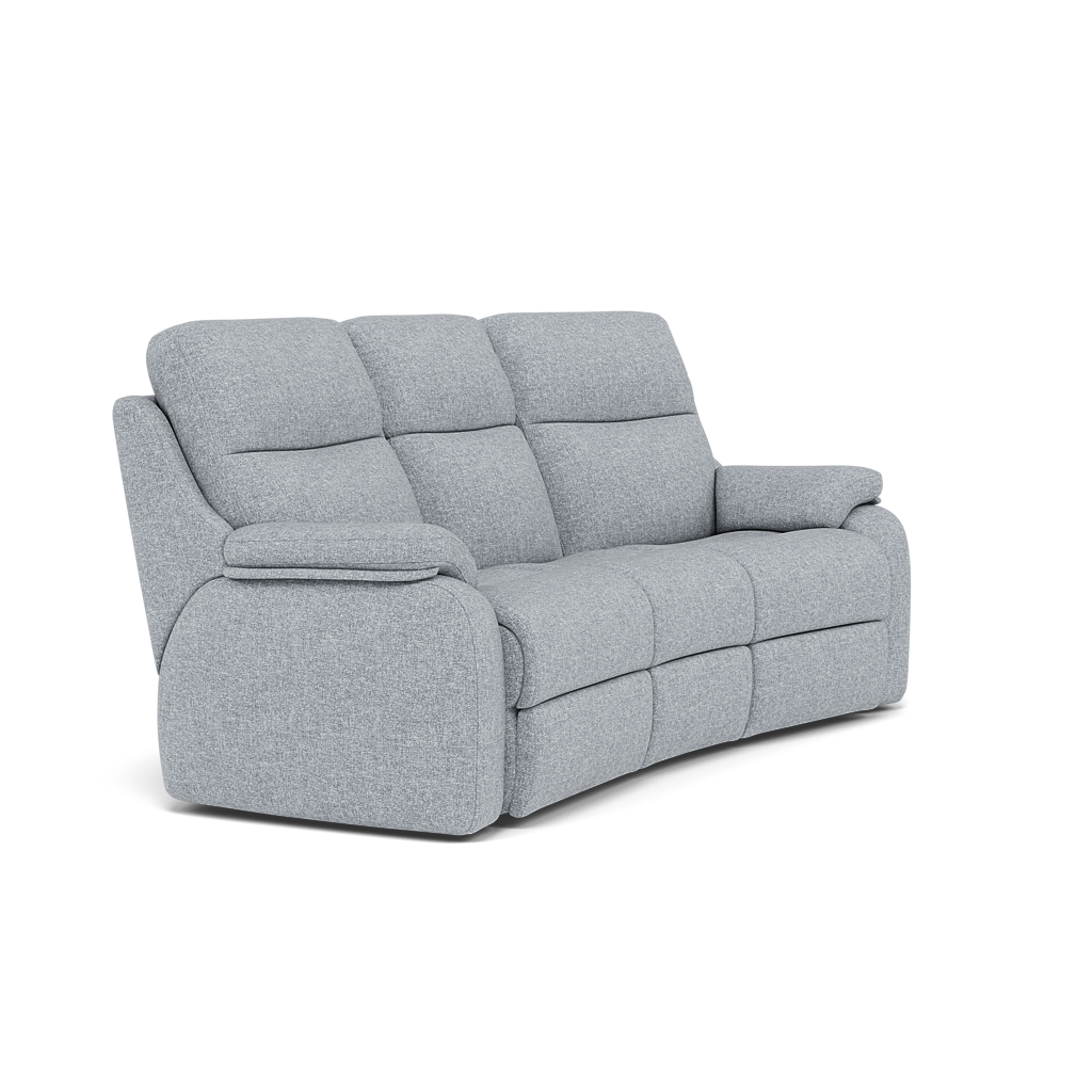 G Plan Kingsbury 3 Seater Curved Sofa - 3 Seater Curved Sofa Grade B — B932 Beach Duck Egg, gallery image 1